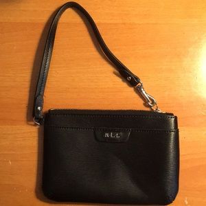 Lauren by Ralph Lauren Black Wristlet